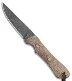 Smith & Sons Desperado Fixed Blade Knife Natural Micarta (3" Black SW)