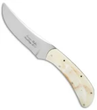 George Muller Small Fixed Blade Knife Warthog Ivory (3.375" Mirror)