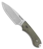 Bradford Knives Guardian4 Knife 3D OD Green Micarta (Sabre/3V/Stonewash)
