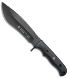 Puma SGB Shadowcat 12" Recurve Fixed Blade Knife (7" Black)