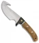 Boker Elk Hunter Gut Hook Fixed Blade Knife Rosewood/Rootwood (4.375" Satin)