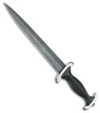Boker Swiss Dagger Twisted Damascus Fixed Blade Knife (8.5" Damascus) 121551DAM