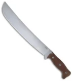 LionSteel Golok MCKF M-5S Machete Fixed Blade Knife (12.2" Satin Plain) M5