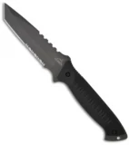 Gerber Warrant Tactical Fixed Blade Tanto Knife (Black SER) 0560