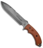 TOPS Knives Tahoma S/E Field Knife Tan Canvas Micarta (8.3" Gray) TAHO-02