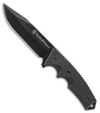 Smith & Wesson Shadow Fixed Blade Knife Black G-10 (5" Black) SWF2