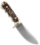 Schrade Uncle Henry Elk Hunter Fixed Blade Knife (4.5" Satin) SCH183UH