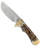 Schrade Uncle Henry Elk Hunter Fixed Blade (3.75" Satin) SCH182UH
