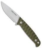 Real Steel Observer Fixed Blade Knife Green G-10 (3.5" Satin)