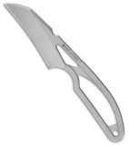Real Steel Alieneck Utility Hawkbill Fixed Blade Knife (3" Stonewash)