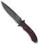 Remington F.A.S.T. Fixed Blade Knife Red (5.5" Black Serr)