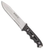 Puma IP Vacuero Fixed Blade Knife Black Micarta (6.625" Satin Serr) 840680