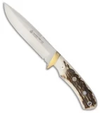 Puma IP Mountain Hunter Fixed Blade Knife Genuine Stag (5.5" Satin) 816065