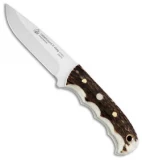 Puma IP Catamount II Fixed Blade Knife Genuine Stag (4.5" Satin) 814001