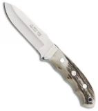 Puma IP Ebro Fixed Blade Knife Genuine Stag (3.5" Satin) 810084