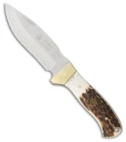 Puma SGB Highlander Fixed Blade Knife Stag (4.25" Satin) 6817900S