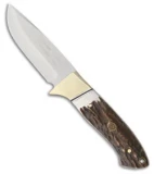Puma SGB Sierra Fixed Blade Knife Stag (4" Satin) 6817800S