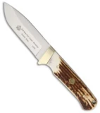 Puma SGB Mule Deer Hunter Fixed Blade Knife Stag (3.5" Satin) 6810040S