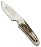 Puma SGB Pro Skinner II Fixed Blade Knife Stag (2.625" Satin) 6809022L