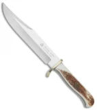 Puma SGB  Bowie Fixed Blade Knife Stag (6.5" Satin)