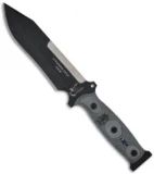 TOPS Knives Screaming Eagle Hunters Point Fixed Blade Knife (Black) SE6010-MH