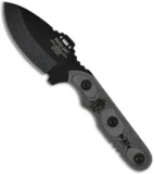 TOPS Knives Iraq Jac Fixed Blade Knife (Black) IRAQ-JAC-01