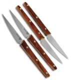 Ontario Robeson Viking Steak Knife 4-Piece Set (Cocobolo) 6416
