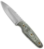 TOPS Knives UTE XL Knife Fixed Blade (4.25" Grey) UTE-XL03HP