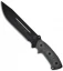 TOPS Knives Steel Eagle Large 107E Knife (7" Black Plain)