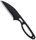 Condor Tangara Fixed Blade Neck Knife (2.5" Black Plain) CTK7042