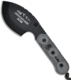 TOPS Knives ATM American Trail Maker Fixed Blade Knife (4" Black) ATM-01