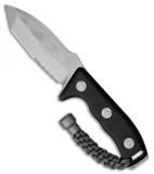 Microtech Currahee Tanto Fixed Blade Knife (4.5" Stonewash Serr)