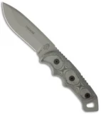 TOPS Knives Cochise Fixed Blade Knife (4.5" Gray) CO55