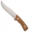 Katz Knives Lion King Premium 302 Yukon Fixed Blade Blonde Ashwood (6.5" Satin)