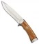 Katz Knives Lion King Fixed Blade Knife Blonde Ashwood (6.1" Satin)