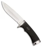 Katz Knives Lion Cub Fixed Blade Knife Black Kraton (5.125" Satin) K-300