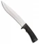 Katz Knives Black Kat Fixed Blade Knife Black Kraton (8" Satin) BK-308