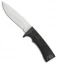 Katz Knives Black Kat Fixed Blade Knife Black Kraton (5.125" Satin) BK-300