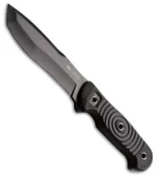 Kizlyar Supreme Vendetta D2 Fixed Blade Knife Black G-10 (5.125" Black) KK0222