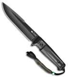 Kizlyar Supreme Delta D2 Fixed Blade Knife Black Kraton (5.875" Black) KK0208