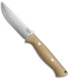 Bark River Knives Gunny Antique Ivory Micarta Fixed Blade Knife (3.75" Satin)