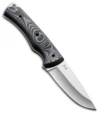 Kizlyar Supreme KiD Fixed Blade Knife Gray/Black Micarta (3.5" Satin) KK0082