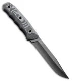 Kizlyar Supreme Enzo D2 Fixed Blade Knife Gray/Black Micarta (4.5" Black) KK0070