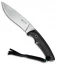 Kizlyar Supreme Savage D2 Fixed Blade Knife Black G-10 (5.125" Satin) KK0031