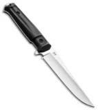 Kizlyar Supreme Croc D2 Fixed Blade Knife Black Kraton (5.875" Satin) KK0012