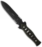 TOPS Knives MAK 7 Military Assault Knife Fixed Blade Knife (6.75" Serr) MAK-7