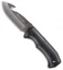 Kilimanjaro Victus Gut Hook Folding Knife Black Rubber (3.5" Gray) 910049