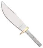 Tallen Wide Skinner Clip Point Fixed Blade Knife Blank (5.125" Satin) BL-010