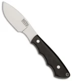 Bark River Mini Canadian Fixed Blade Knife Black Canvas Micarta (2.125" Satin)