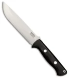 Bark River Knives Bravo 1.5 Fixed Blade Knife Black Canvas Micarta (5.75" A2)